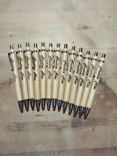 Personalizzazione penne bamboo/incisione laser
