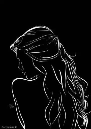 silouette donna 2/laser su vetro